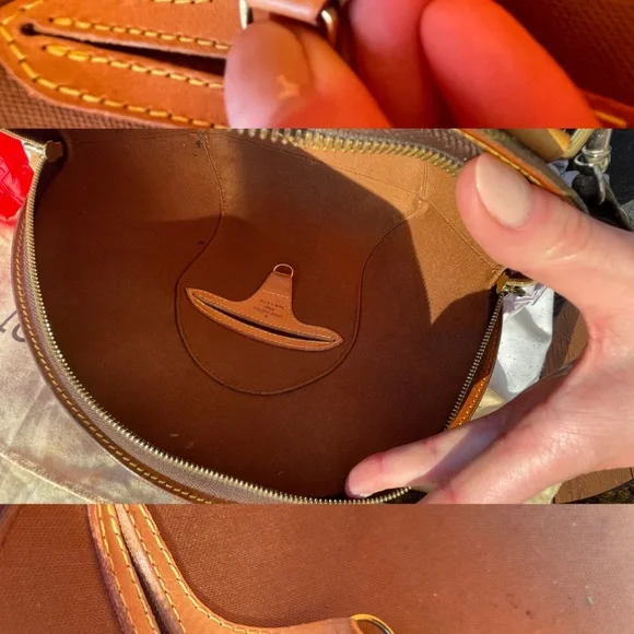 SOLD✨ Authentic Louis Vuitton Ellipse PM Strap, dust bag, lock & key - Picture 8 of 16